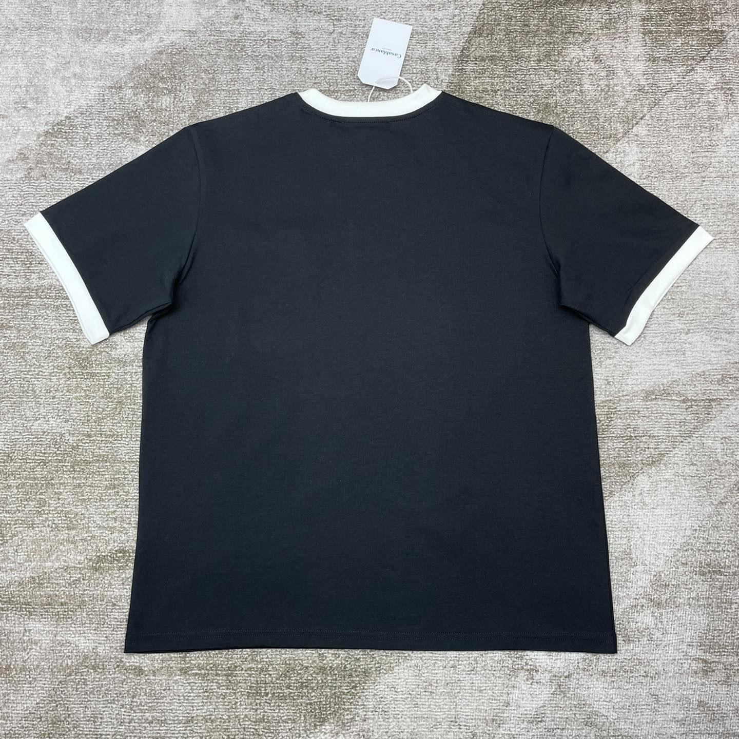 Casablanca Cotton T-Shirt   C910 - FashionPlug