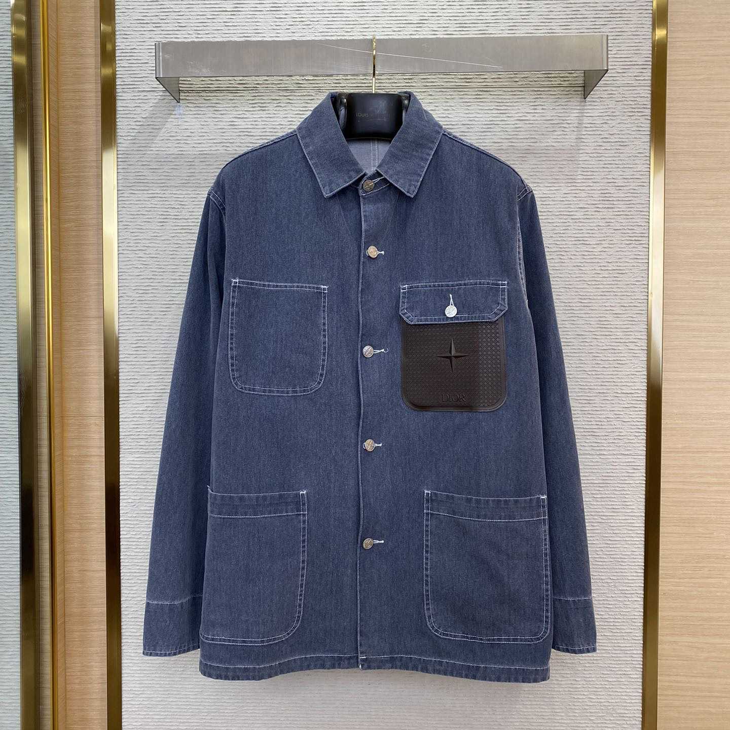Dior x Stone Island Cotton Canvas Jacket - FashionPlug