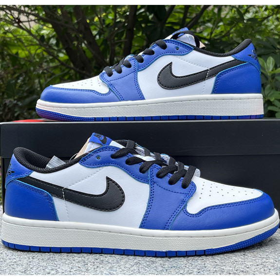 Air Jordan 1 Low OG “Game Royal” Sneaker   CZ0790-140  - FashionPlug