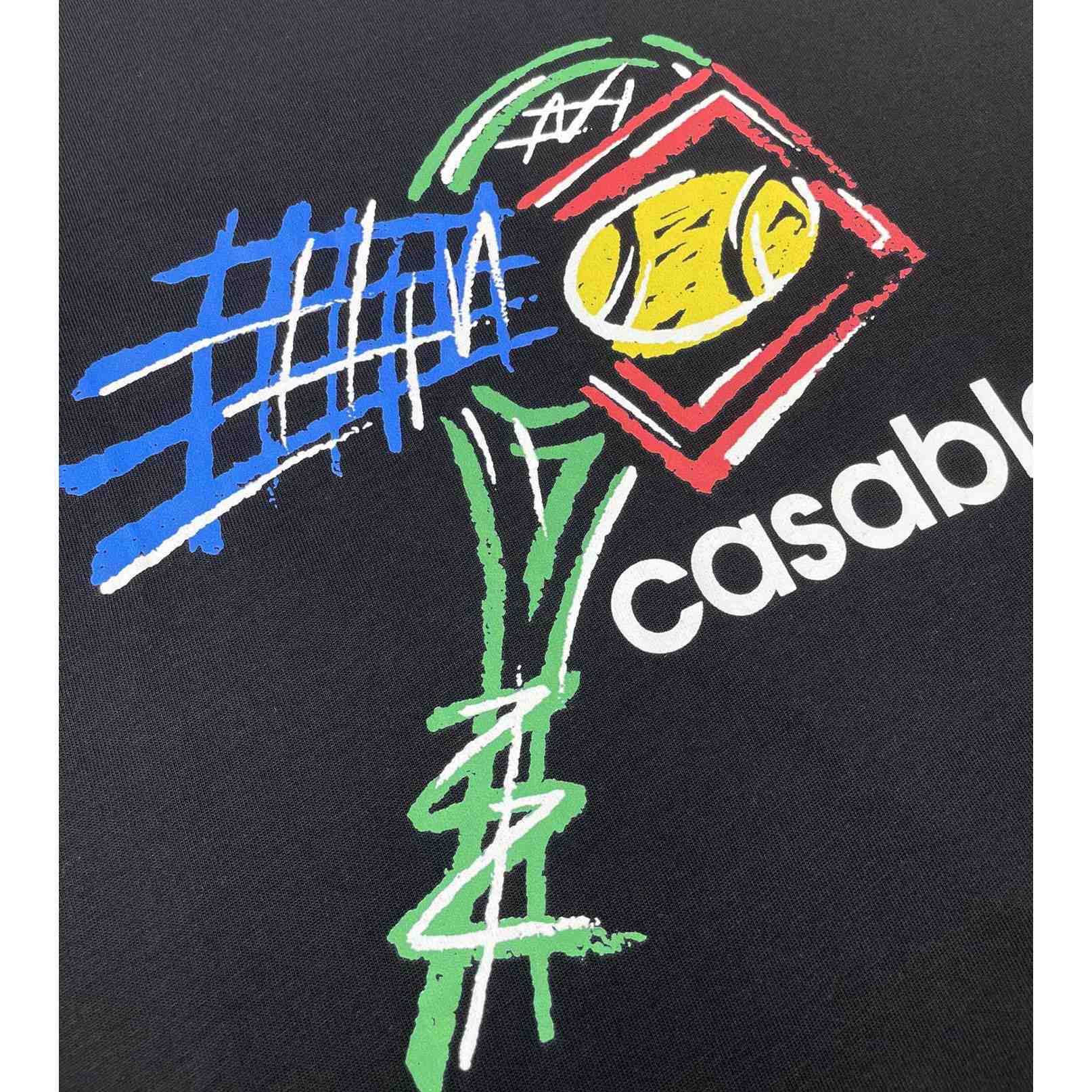 Casablanca Croquis De Tennis Screen Printed T-shirt   C899 - FashionPlug