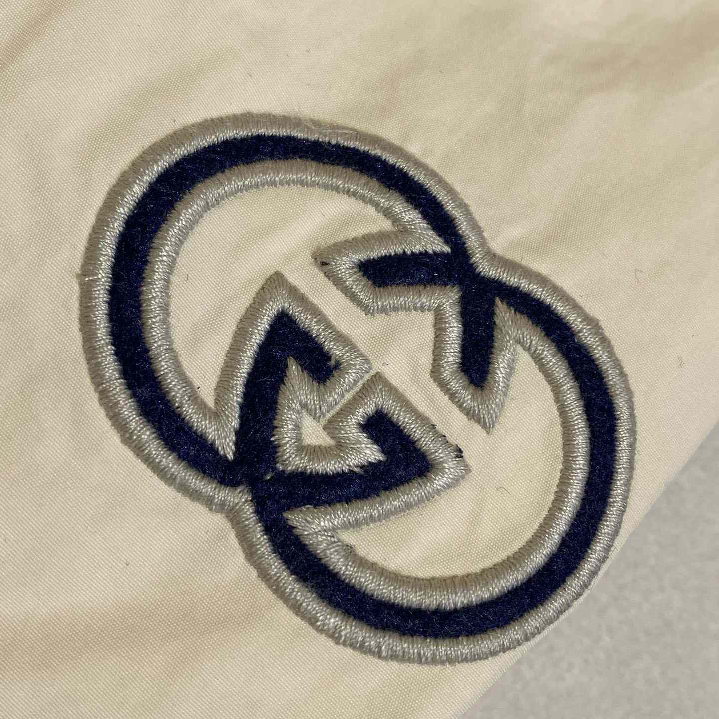 Gucci Cotton Nylon Jacket With Patch - FashionPlug