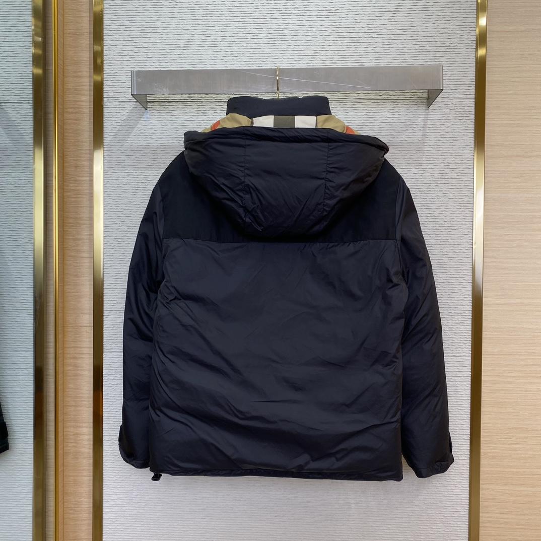 Burberry Reversible Check Puffer Jacket - FashionPlug