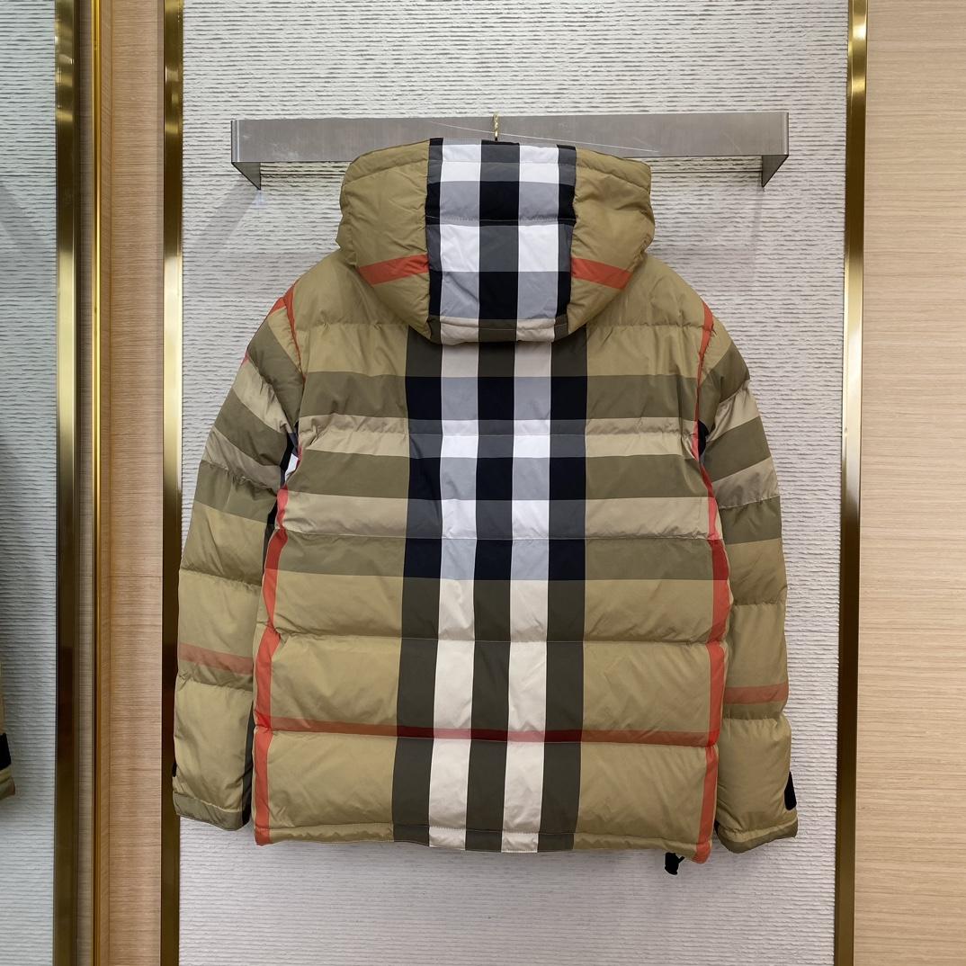 Burberry Reversible Check Puffer Jacket - FashionPlug