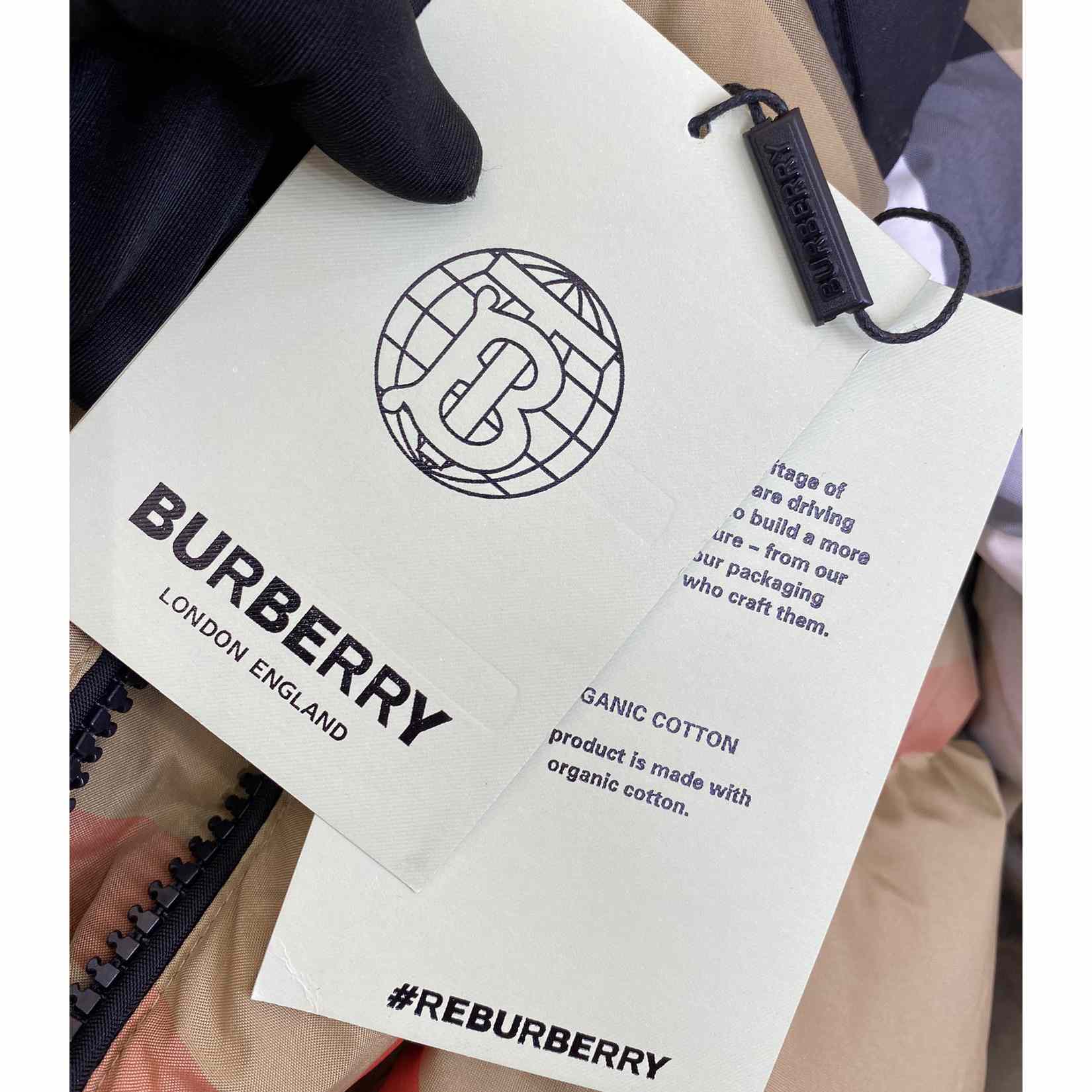 Burberry Reversible Check Puffer Jacket - FashionPlug