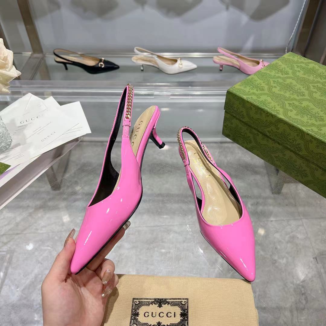 Gucci Signoria Slingback Pump - FashionPlug