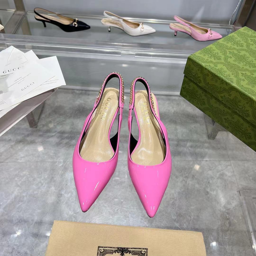 Gucci Signoria Slingback Pump - FashionPlug