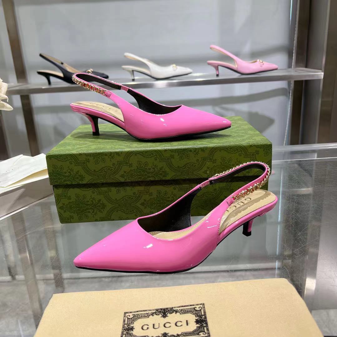 Gucci Signoria Slingback Pump - FashionPlug