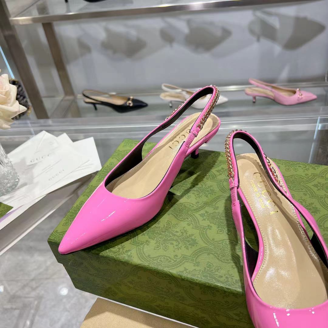 Gucci Signoria Slingback Pump - FashionPlug