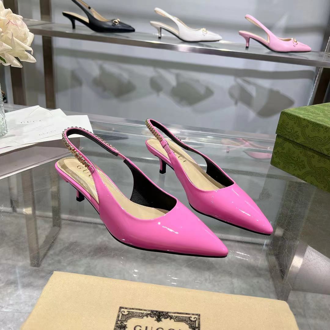 Gucci Signoria Slingback Pump - FashionPlug