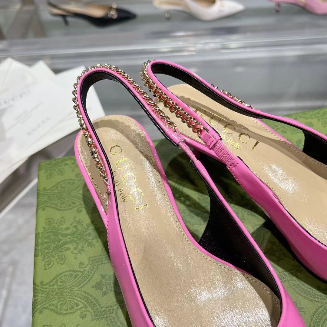 Gucci Signoria Slingback Pump - FashionPlug