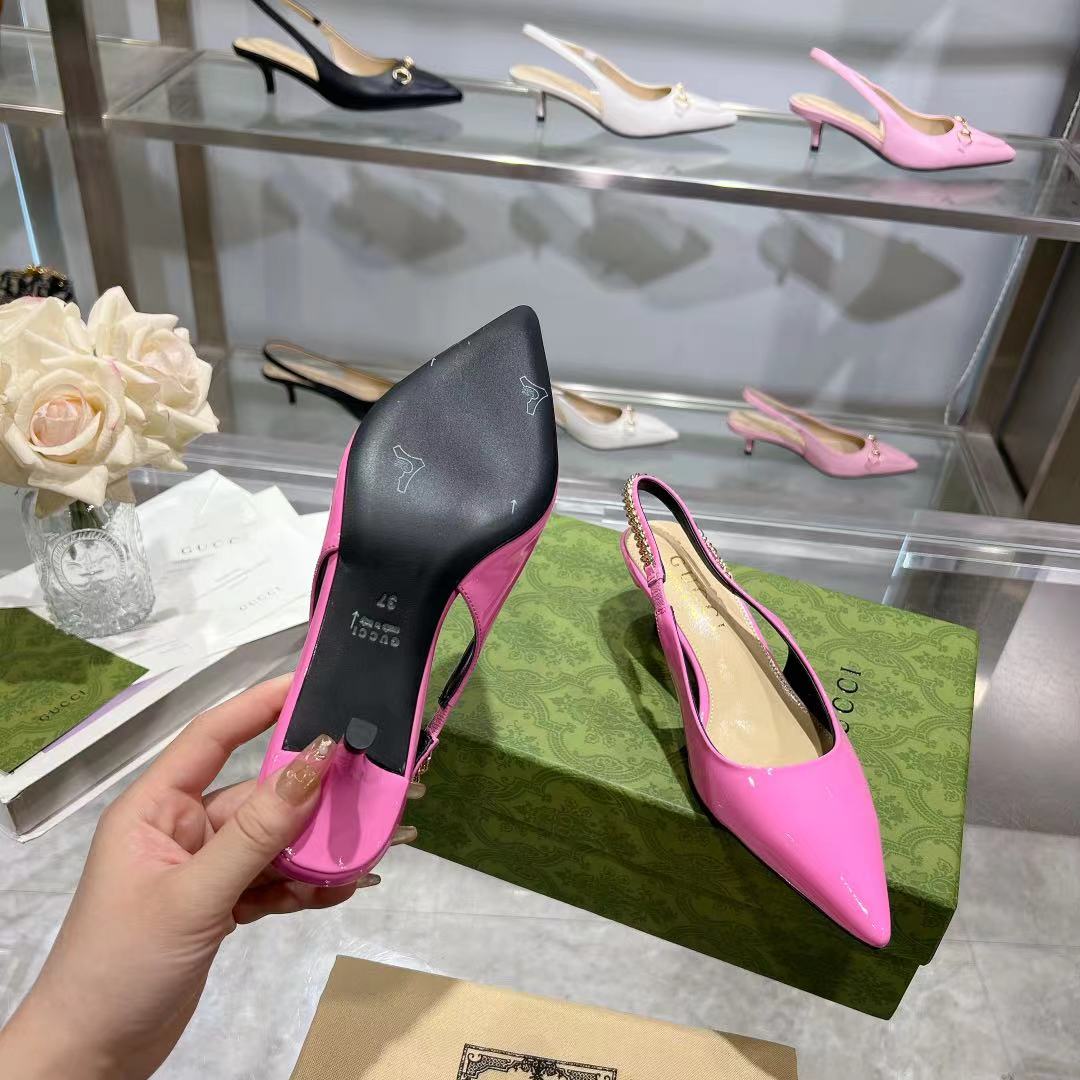 Gucci Signoria Slingback Pump - FashionPlug