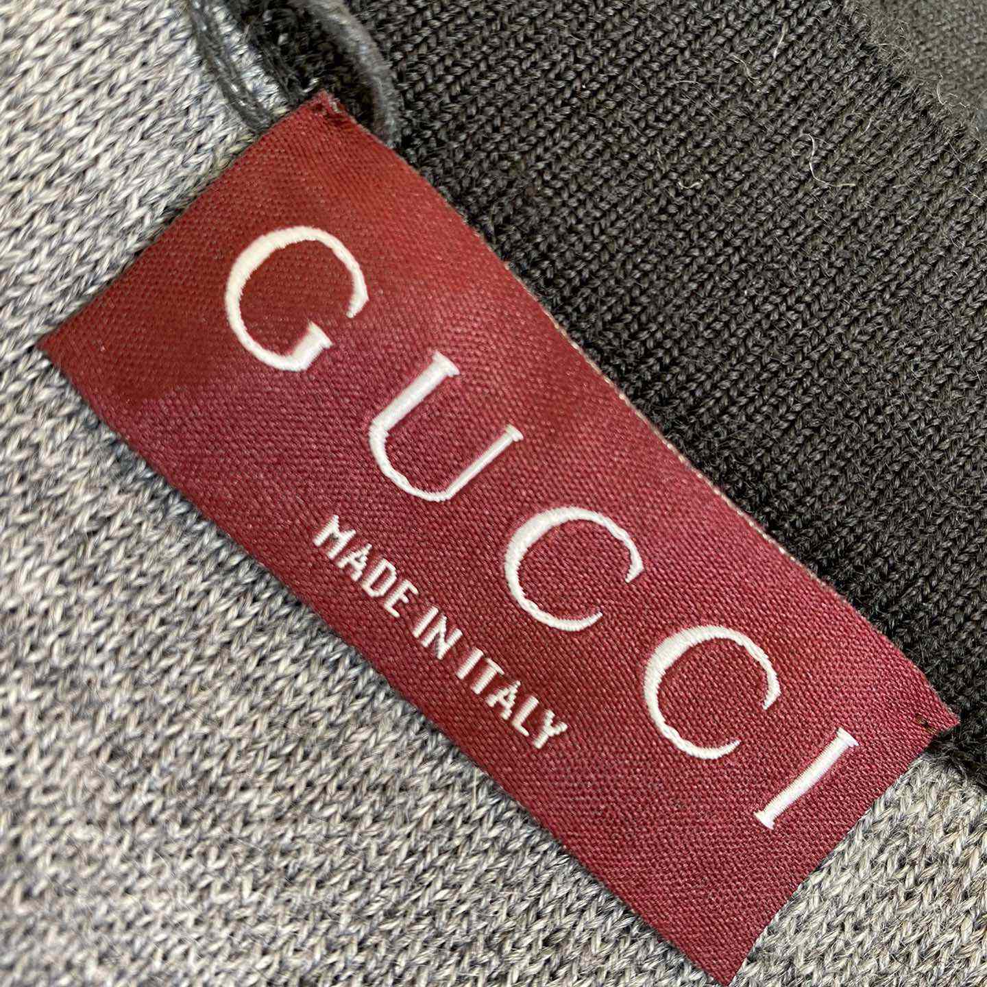 Gucci Double Wool Cardigan With Embroidery - FashionPlug