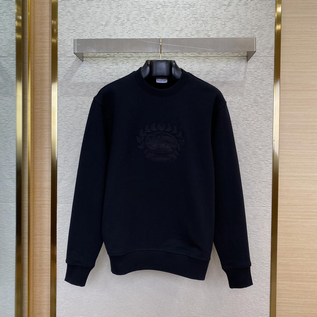 Burberry EKD Cotton Sweatshirt - FashionPlug