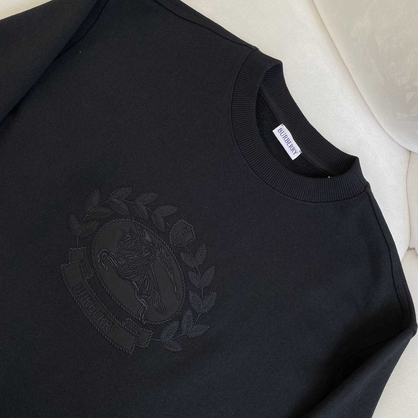 Burberry EKD Cotton Sweatshirt - FashionPlug