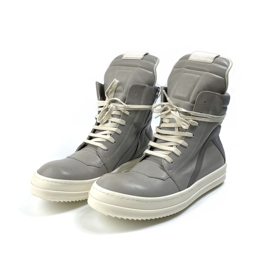 Rick Owens Geobasket Sneakers - FashionPlug