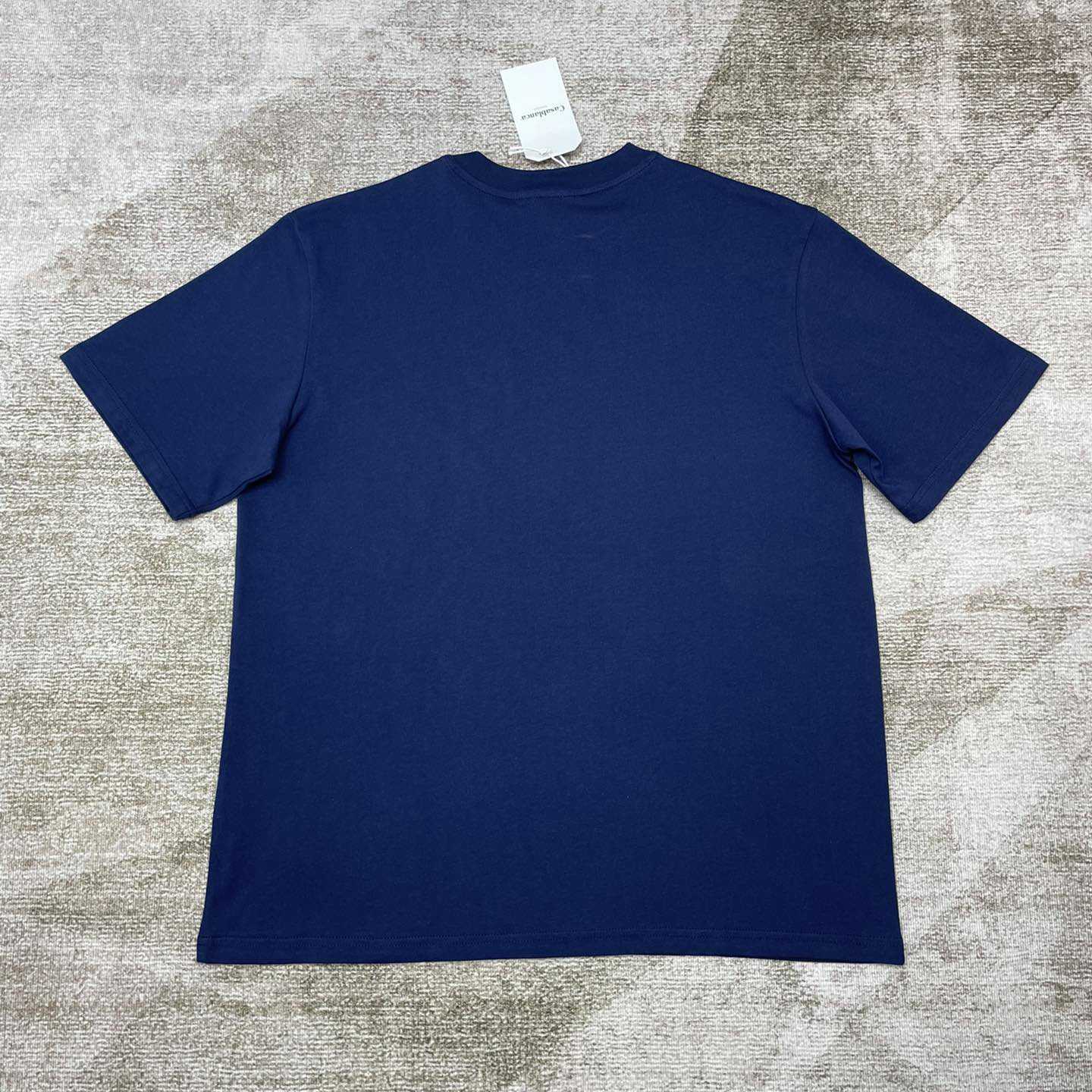 Casablanca Blue La Medaille Printed T-Shirt    C912 - FashionPlug