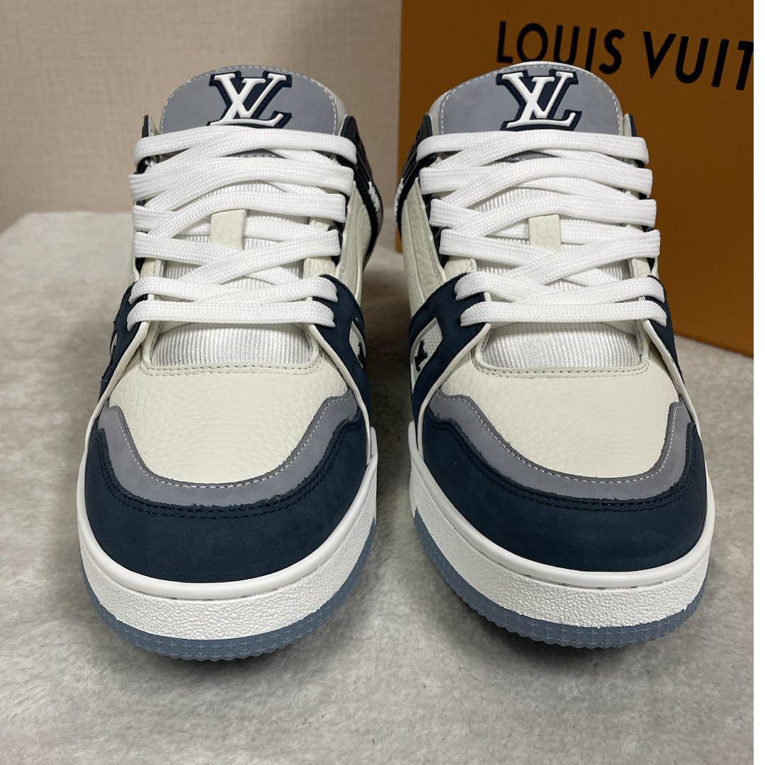 Louis Vuitton LV Trainer Sneaker       1ABLUW - FashionPlug