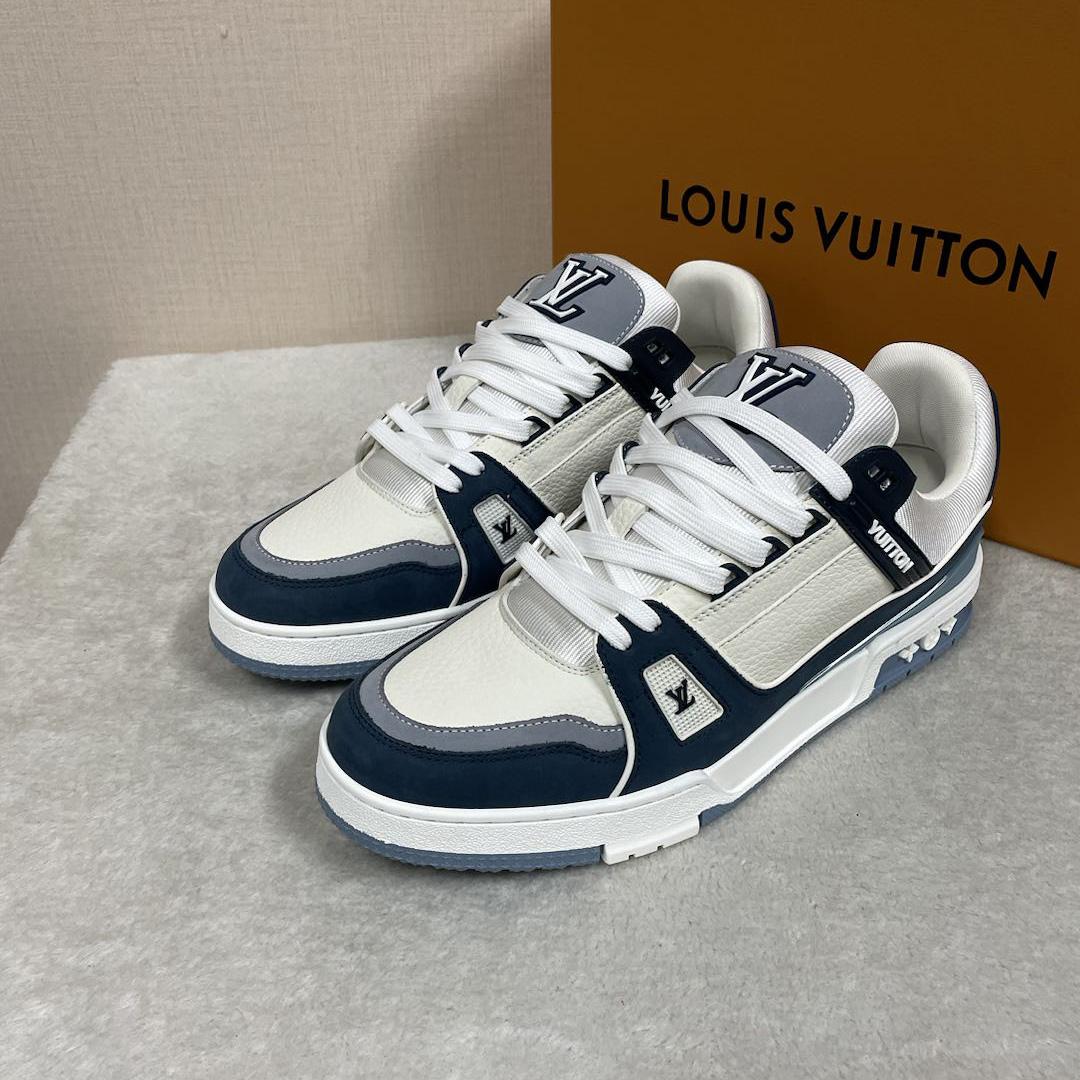 Louis Vuitton LV Trainer Sneaker       1ABLUW - FashionPlug