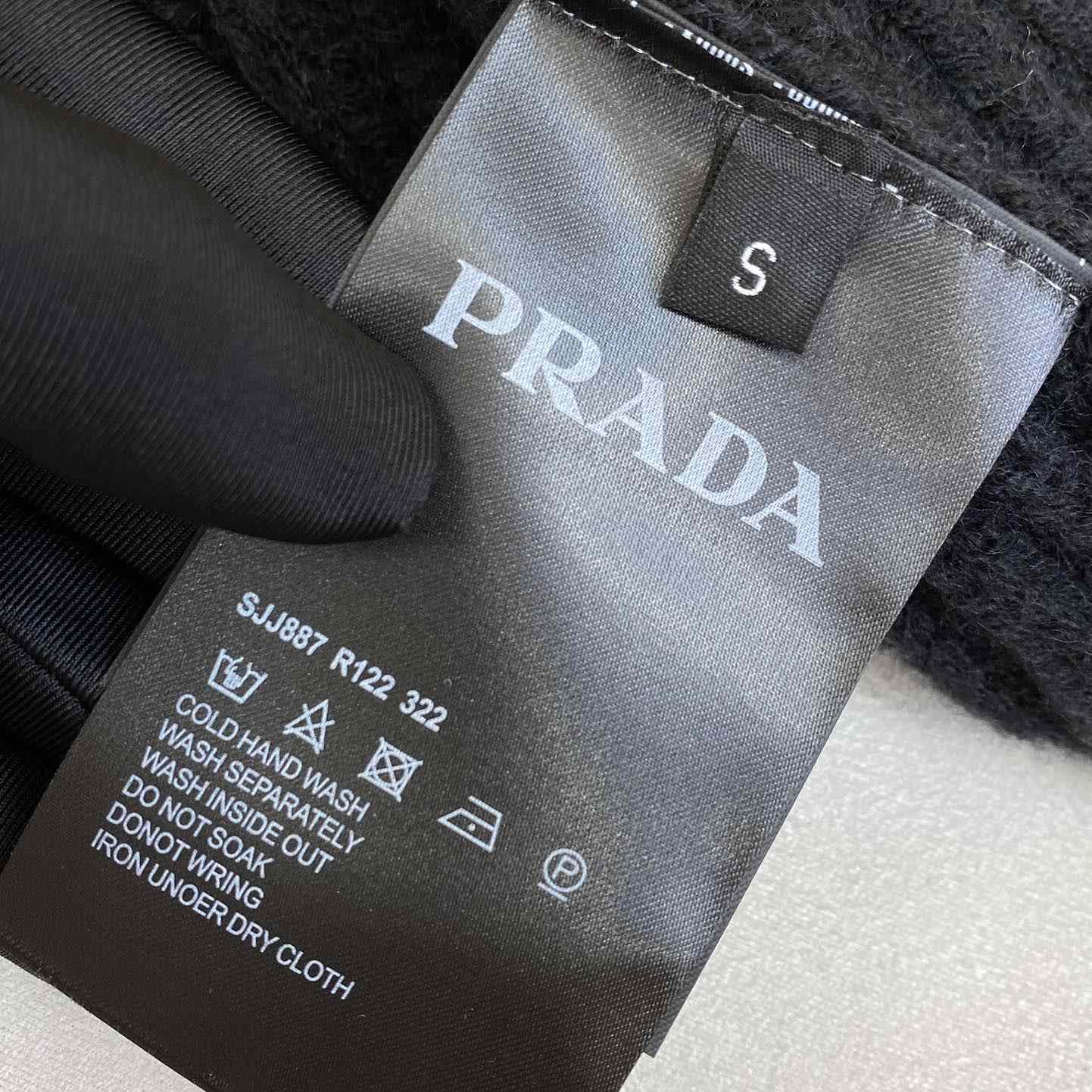 Prada Knitted Cardigan - FashionPlug