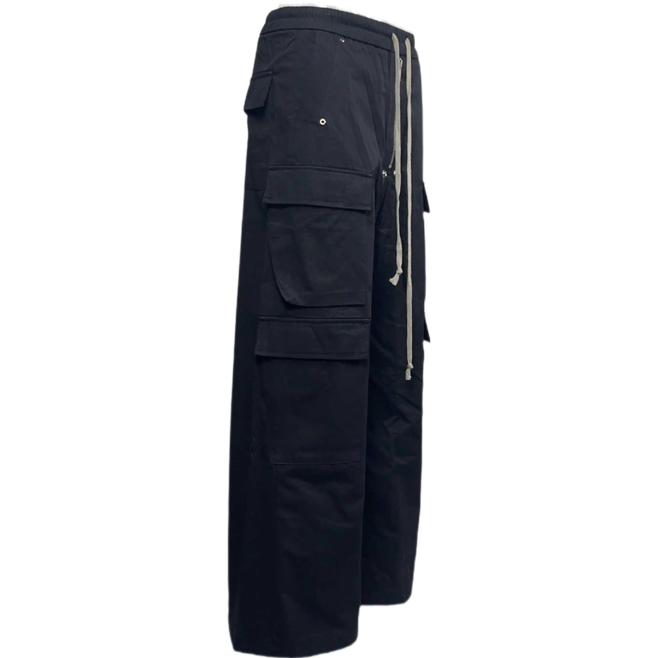 Rick Owens Cargobelas Wide-leg Trousers - FashionPlug