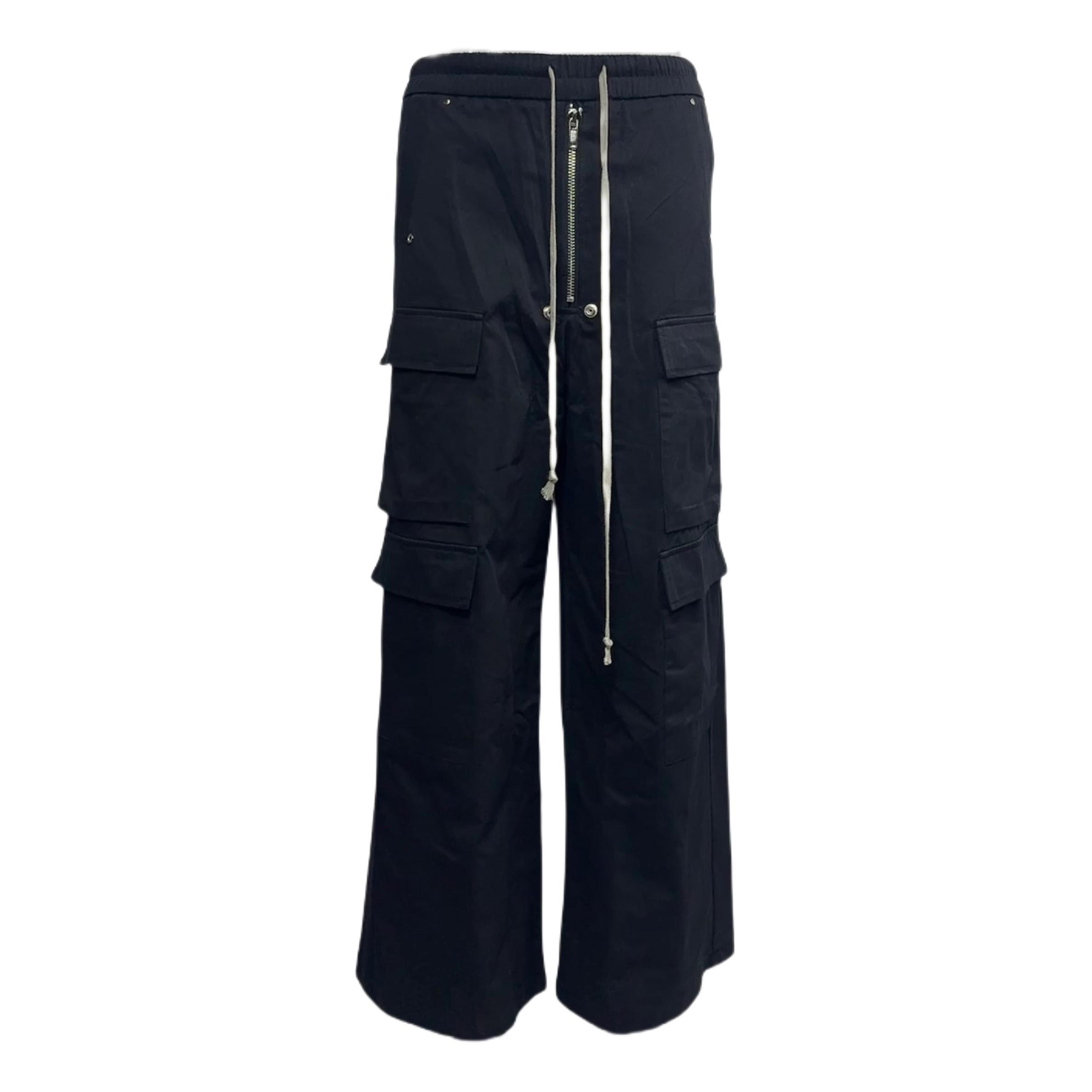 Rick Owens Cargobelas Wide-leg Trousers - FashionPlug