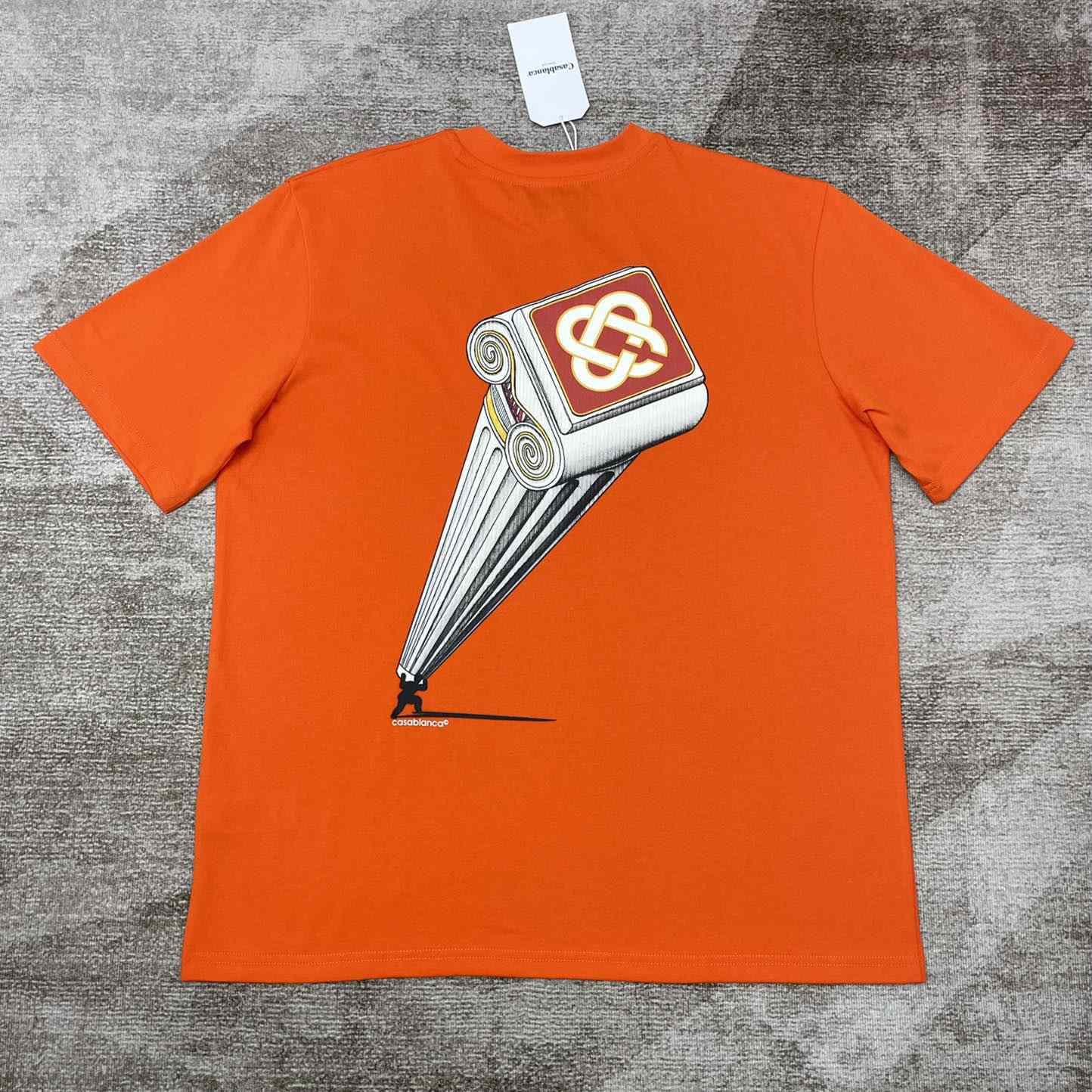 Casablanca Leaning Column T-Shirt   C907 - FashionPlug