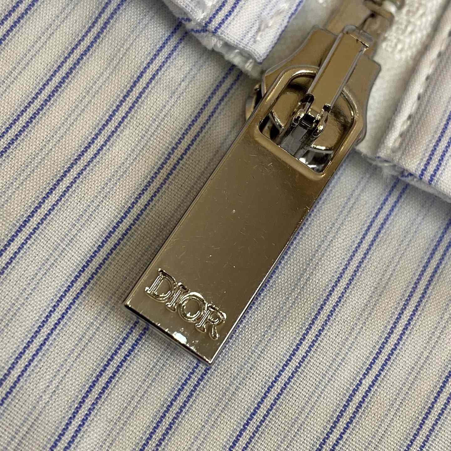Christian Dior Couture Two-Material Zipped Shirt - FashionPlug