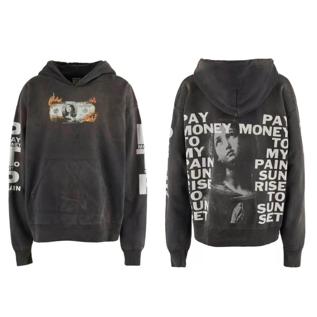Saint Michael x Pay money To my Pain Hoodie - FashionPlug