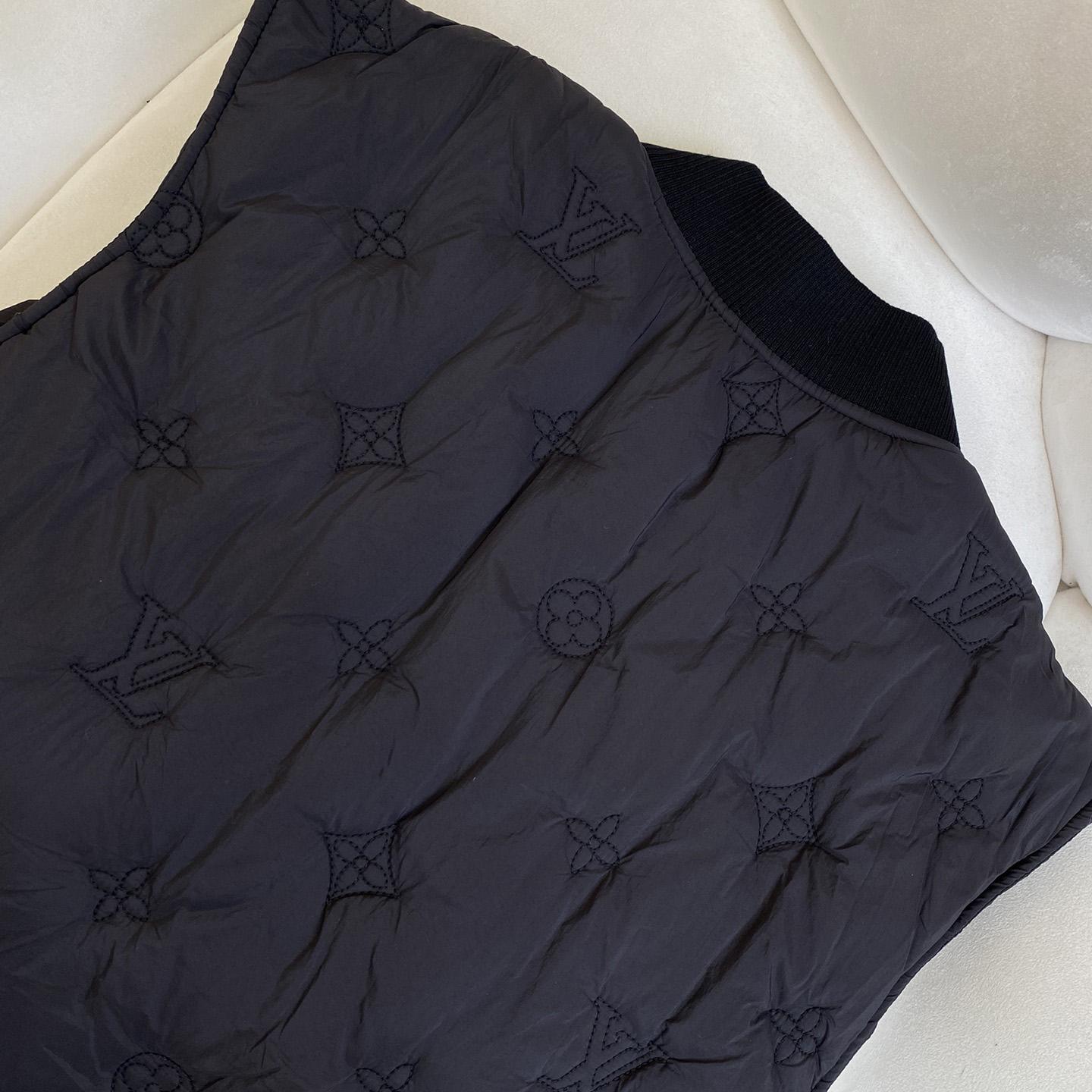 Louis Vuitton Monogram Quilted Gilet    - FashionPlug