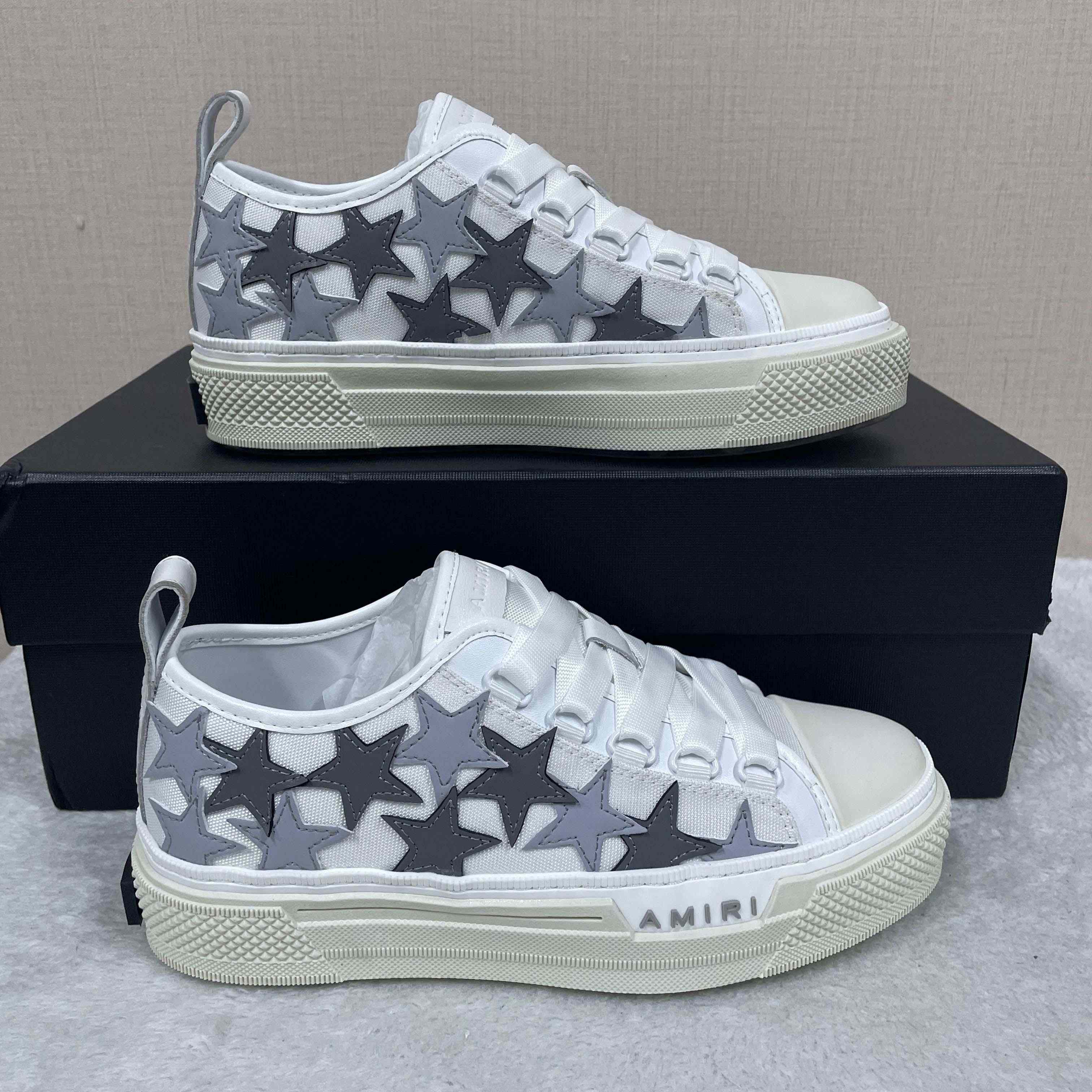 Amiri Sunset Skate Low Sneakers - FashionPlug