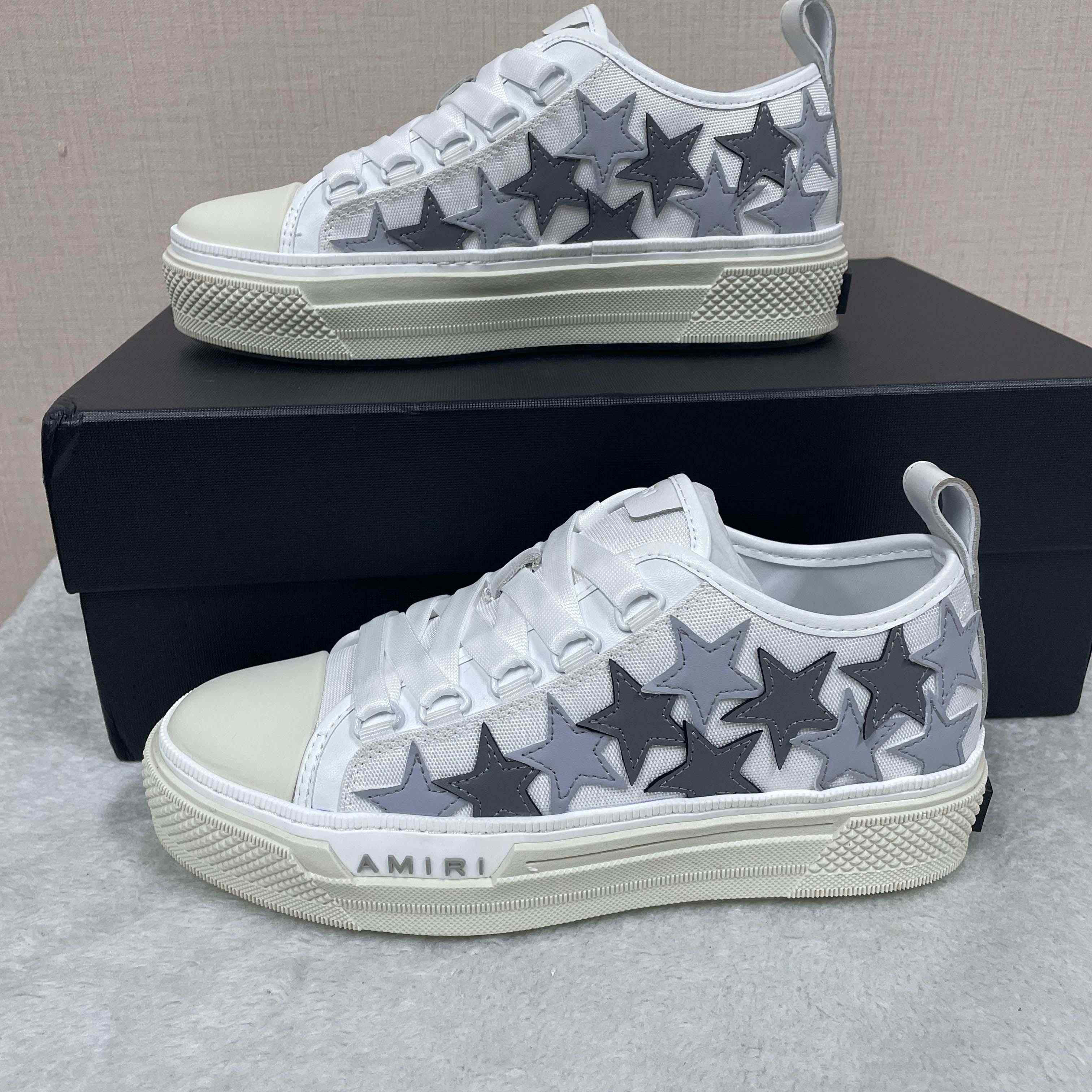 Amiri Sunset Skate Low Sneakers - FashionPlug