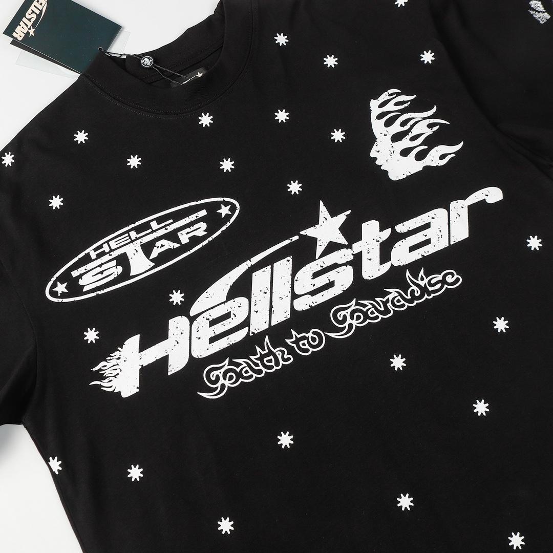 Hellstar Meteor Flame Limited Edition Long Sleeve T-Shirt - FashionPlug