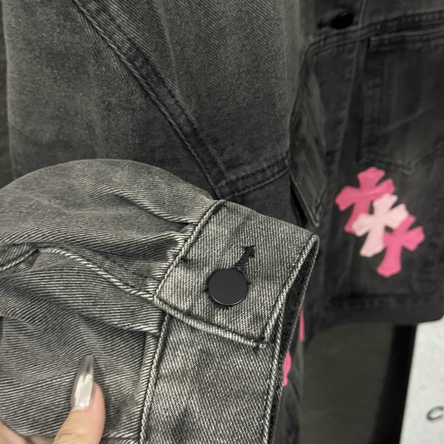 Chrome Hearts Denim Jacket - FashionPlug