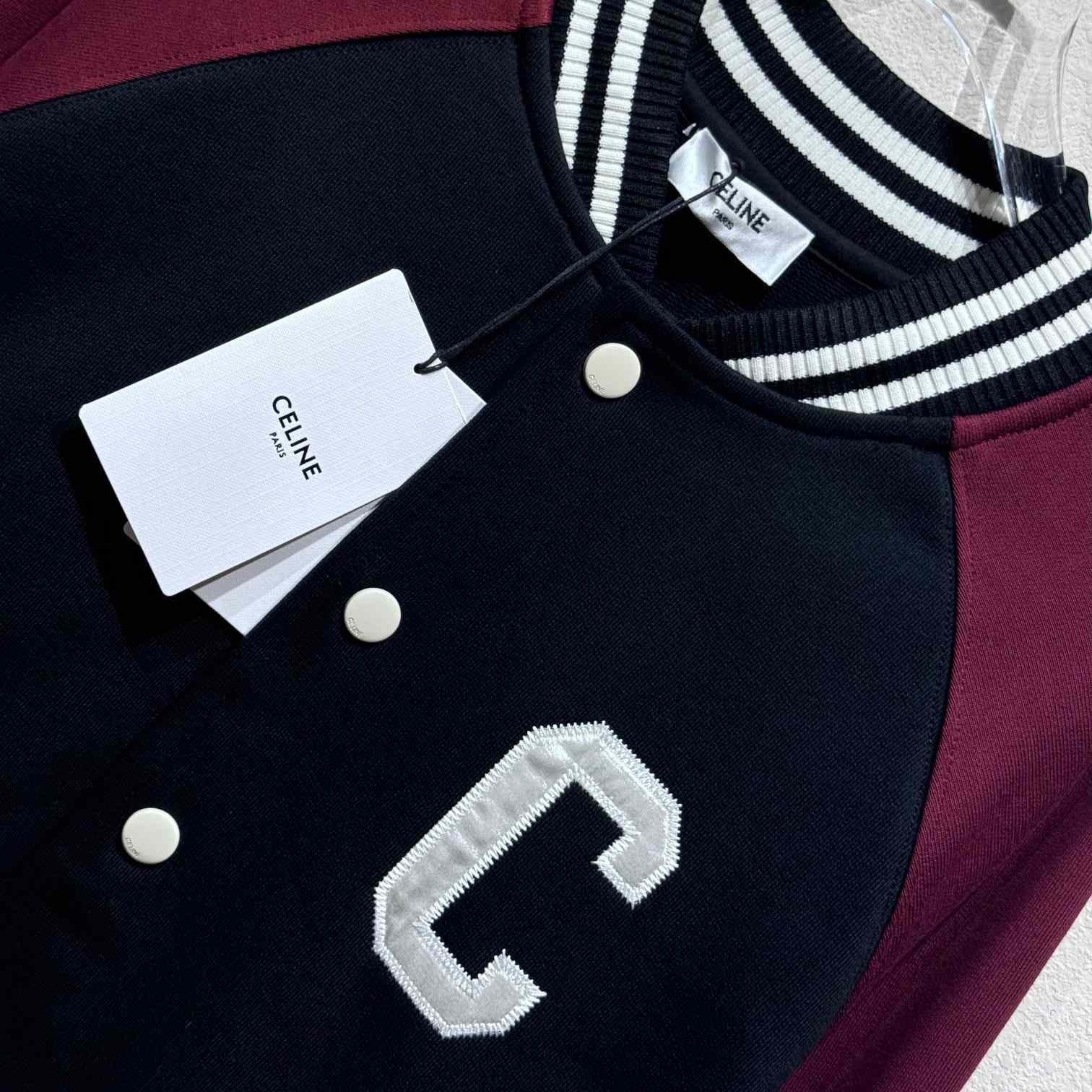 Celine Teddy Jacket In Cotton Fleece - FashionPlug