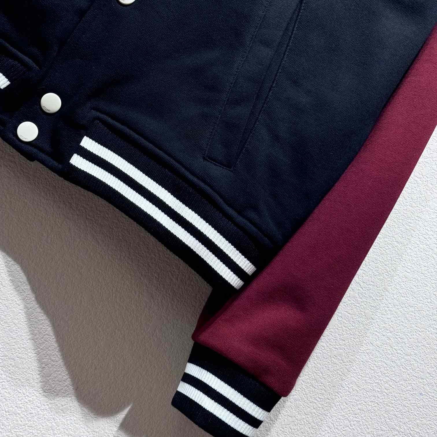 Celine Teddy Jacket In Cotton Fleece - FashionPlug
