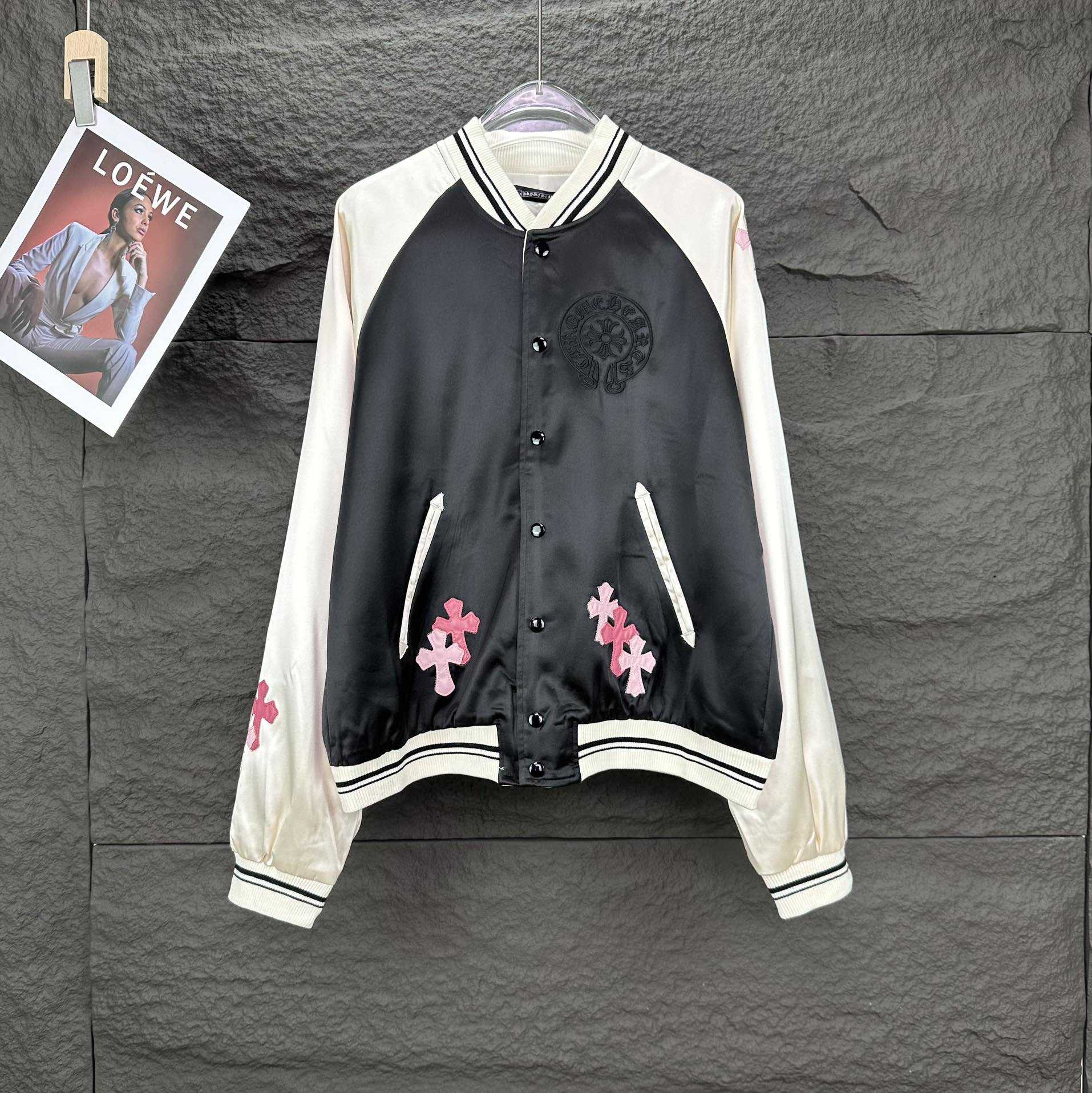 Chrome Hearts Bomber Jacket - FashionPlug