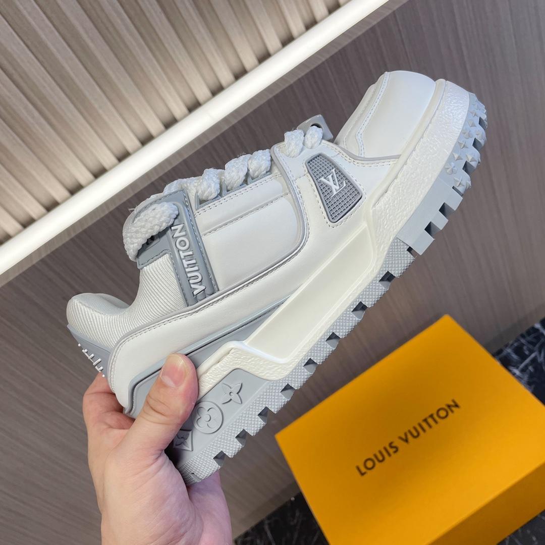 Louis Vuitton LV Trainer Sneaker    - FashionPlug