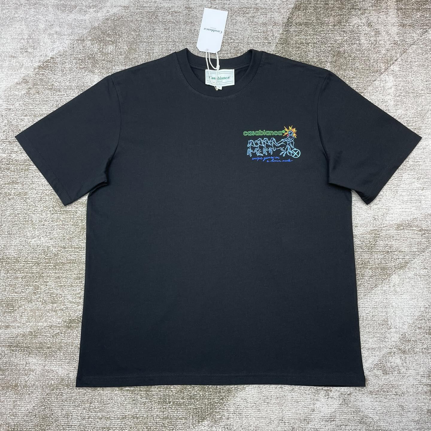 Casablanca Pentathlon T-Shirt   C903 - FashionPlug