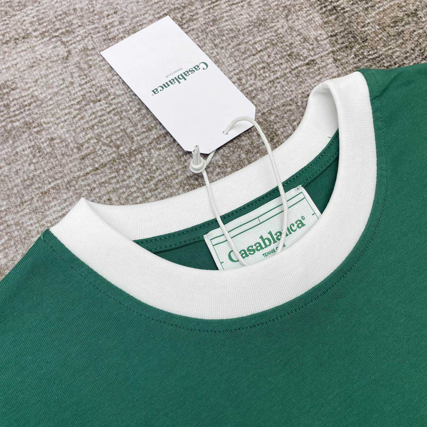 Casablanca Cotton T-Shirt   C909 - FashionPlug