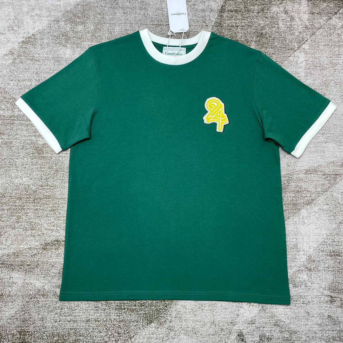Casablanca Cotton T-Shirt   C909 - FashionPlug