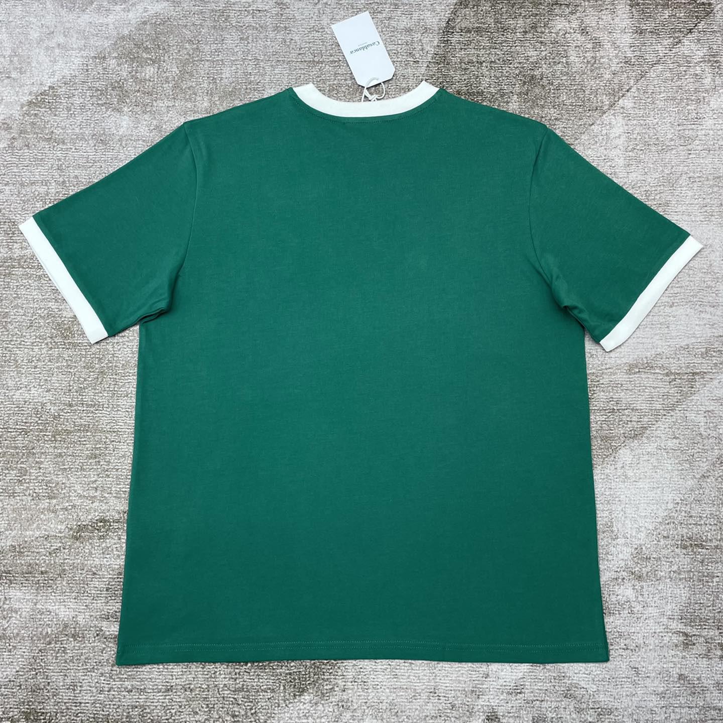 Casablanca Cotton T-Shirt   C909 - FashionPlug