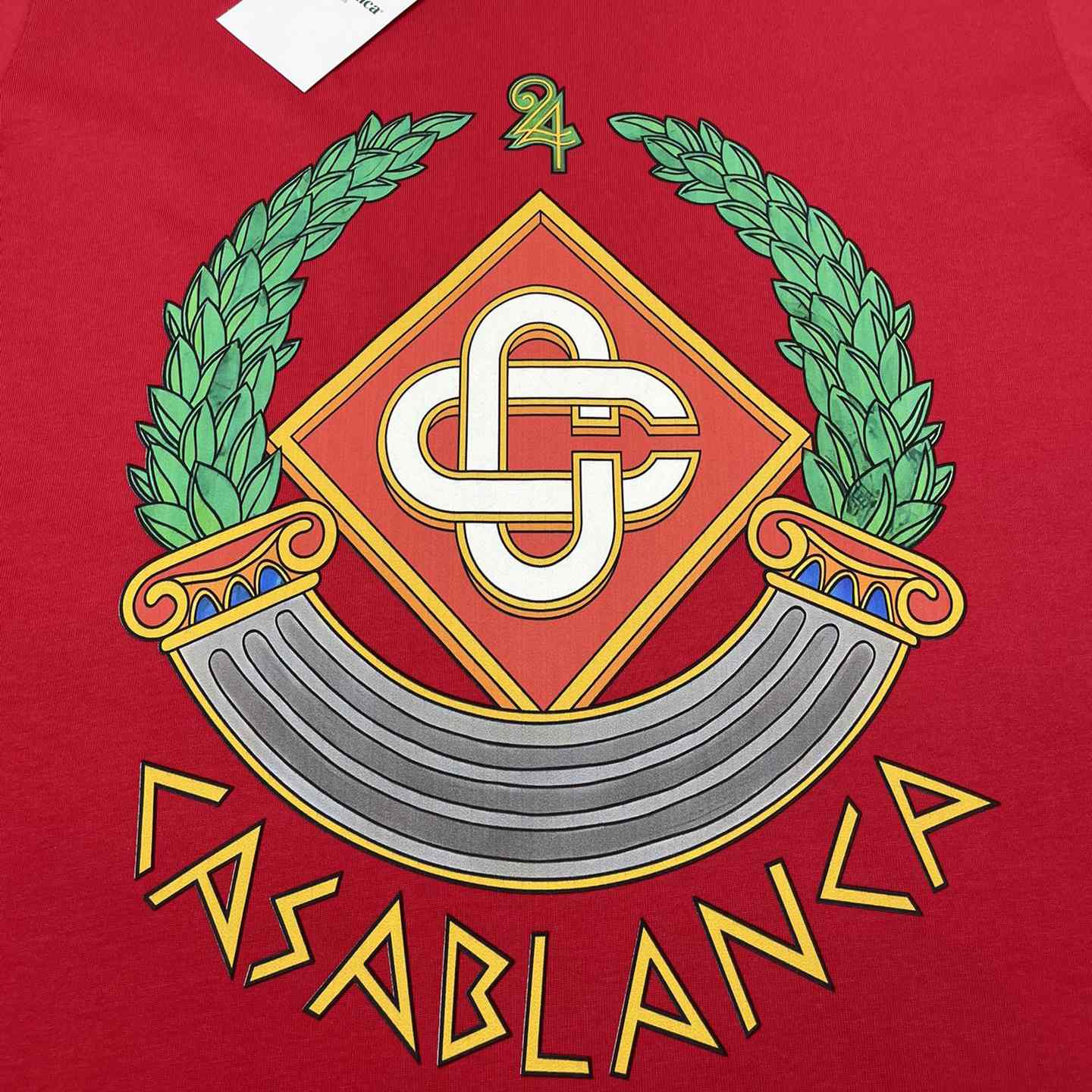 Casablanca Casa Crest Tee   C925 - FashionPlug