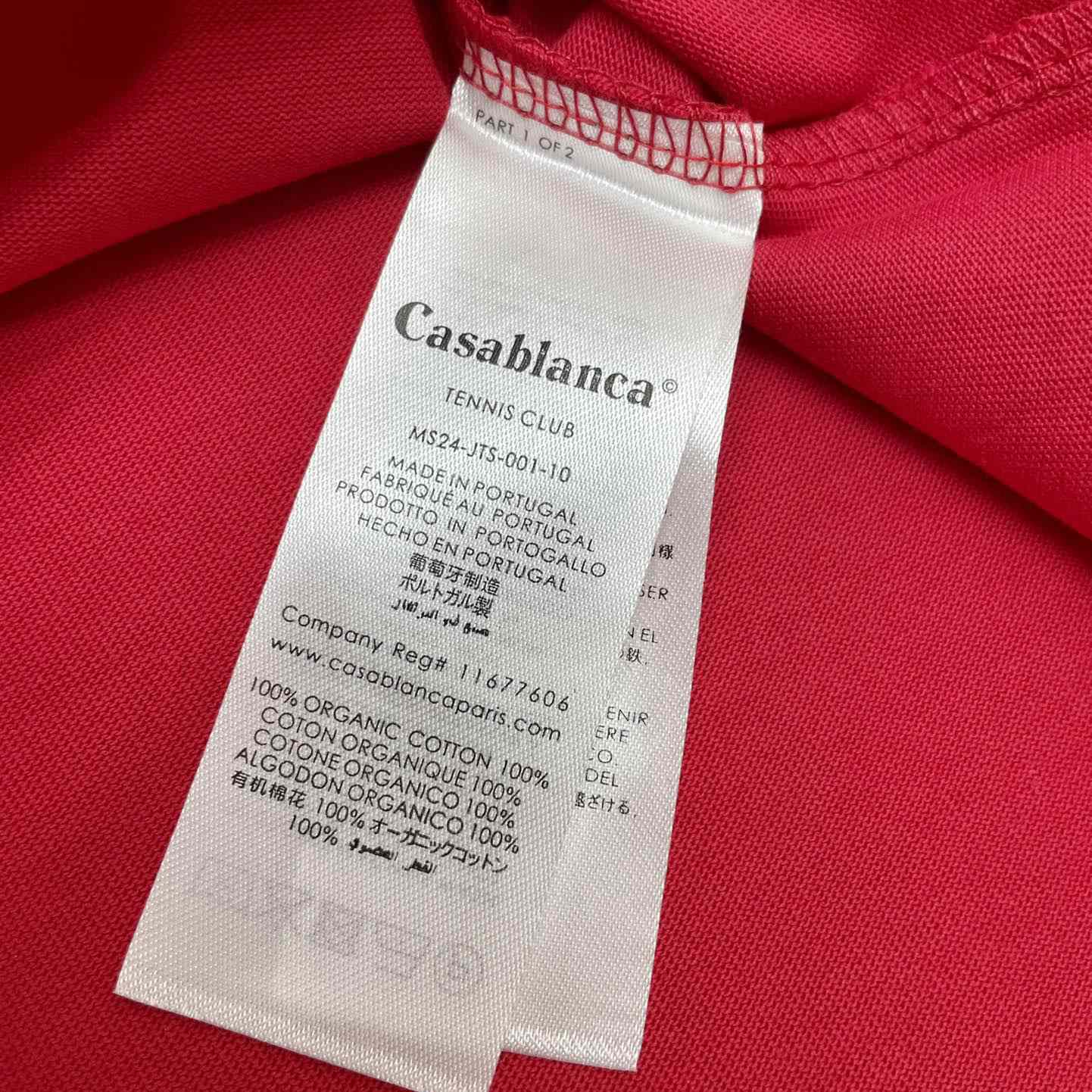 Casablanca Casa Crest Tee   C925 - FashionPlug