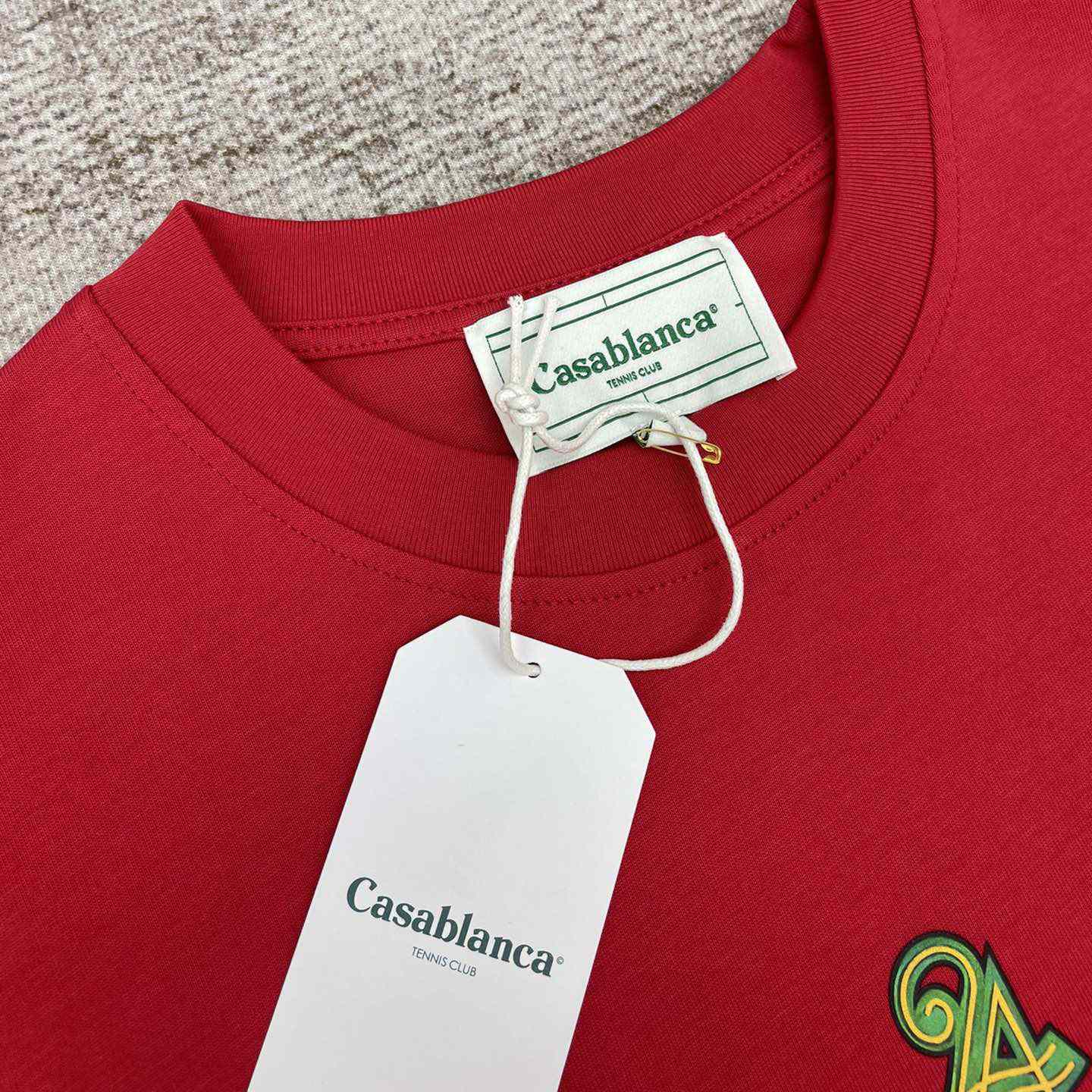 Casablanca Casa Crest Tee   C925 - FashionPlug