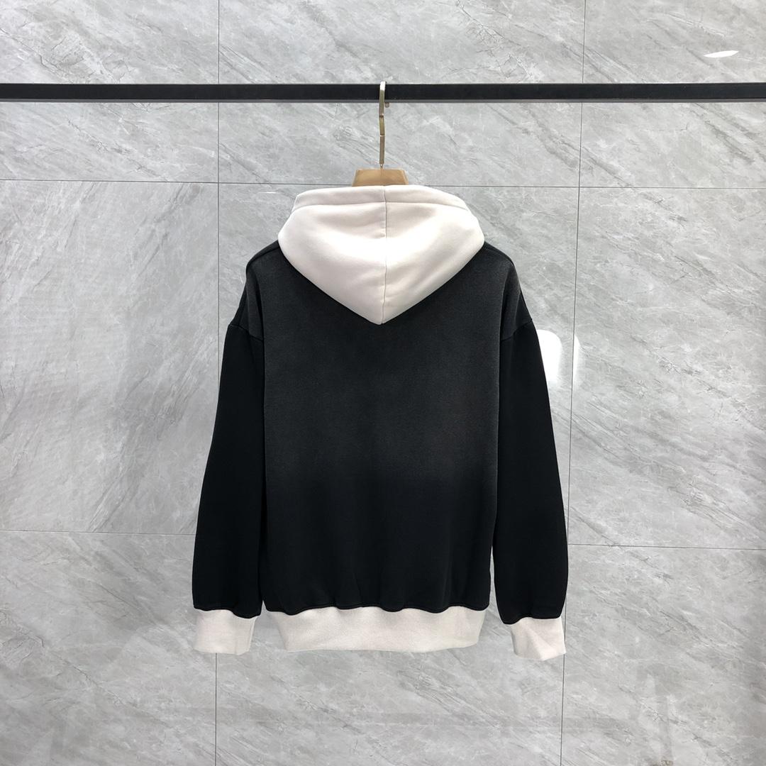 Amiri Black 'Amiri' Vintage Oversized Hoodie - FashionPlug