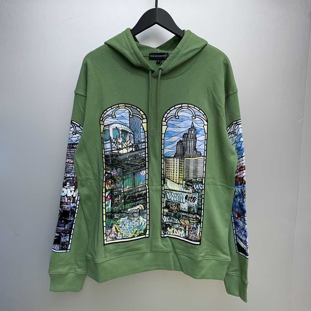 Who Decides War Sandy Lane Hooded Pullover - FashionPlug