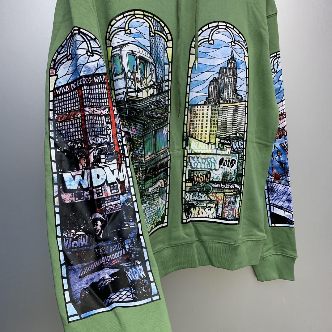 Who Decides War Sandy Lane Hooded Pullover - FashionPlug