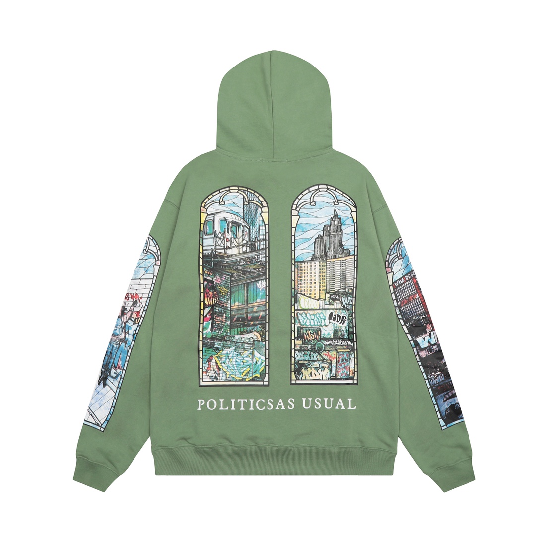 Who Decides War Sandy Lane Hooded Pullover - FashionPlug