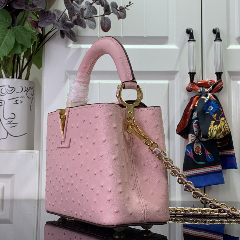 Louis Vuitton Capucines BB  21×14×9cm   M48865 - FashionPlug