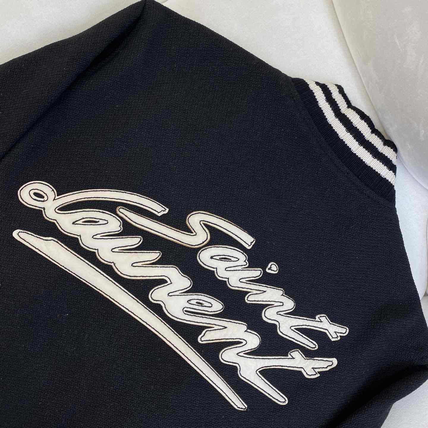 Saint Laurent Teddy Jacket  - FashionPlug